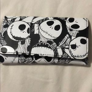 Jack skellington tri-fold wallet